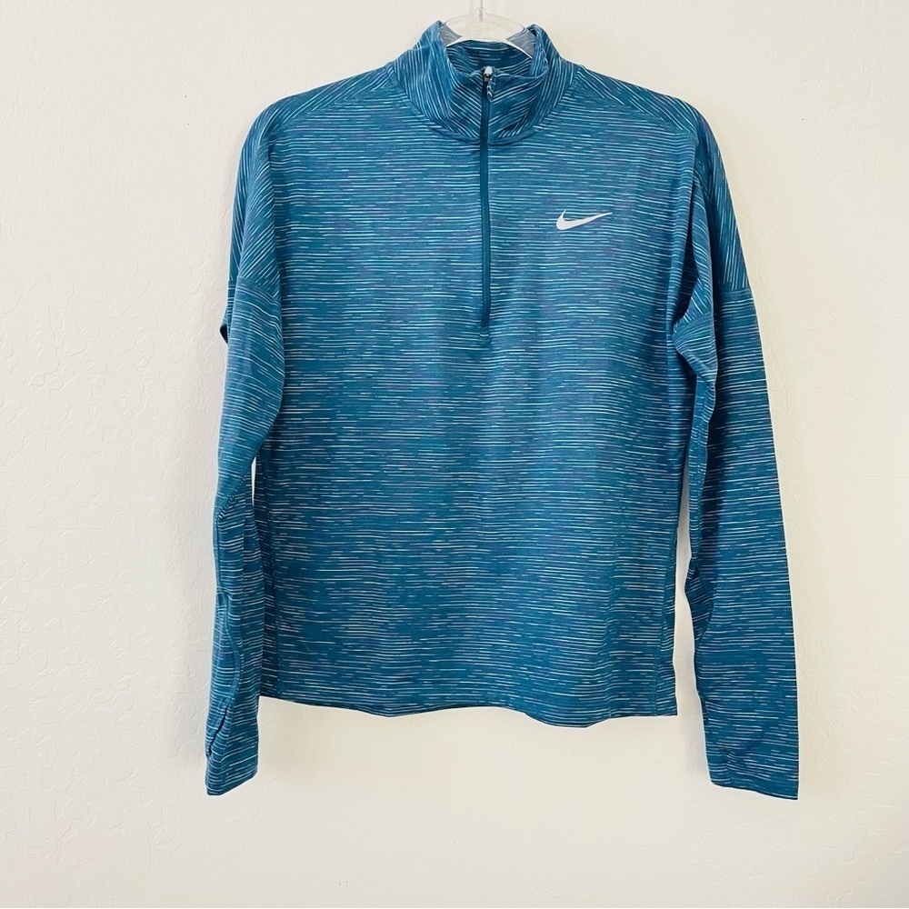 Women’s Nike Teal/ Blue Quarter-Zip Pullover
